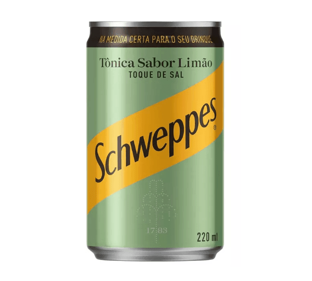 ÁGUA TÔNICA SCHWEPPES LATA